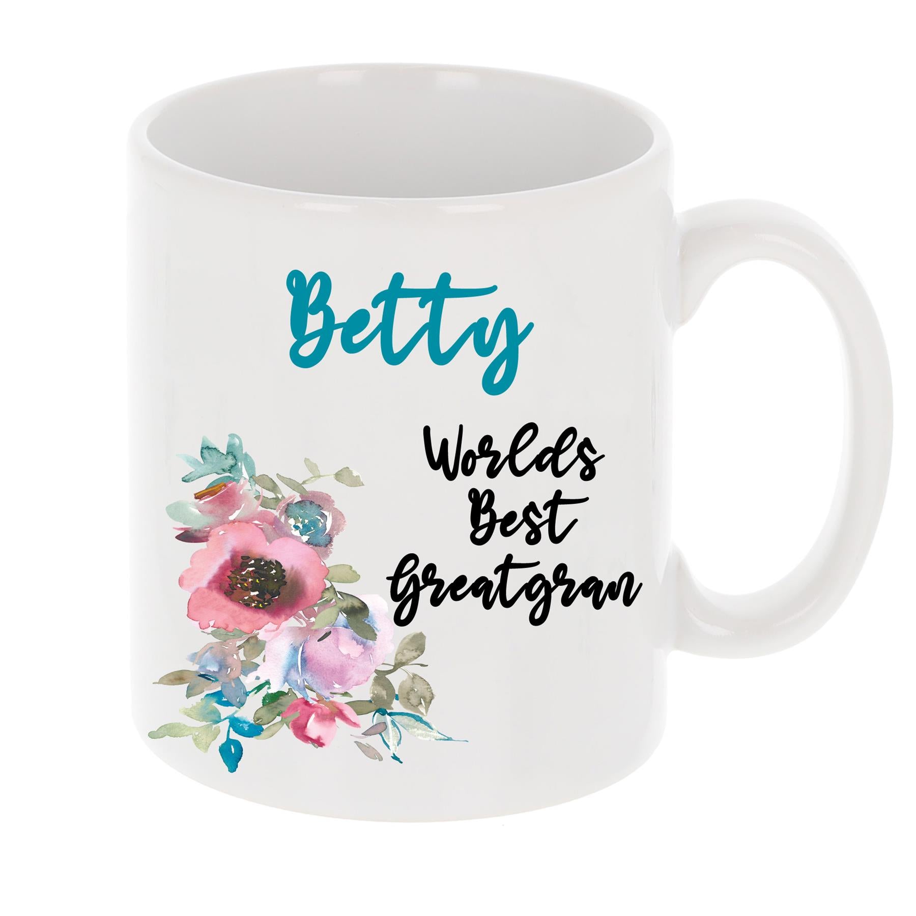 Personalised Best Great Gran Treat Filled Mug & Coaster Set  - Always Looking Good - Mug only  