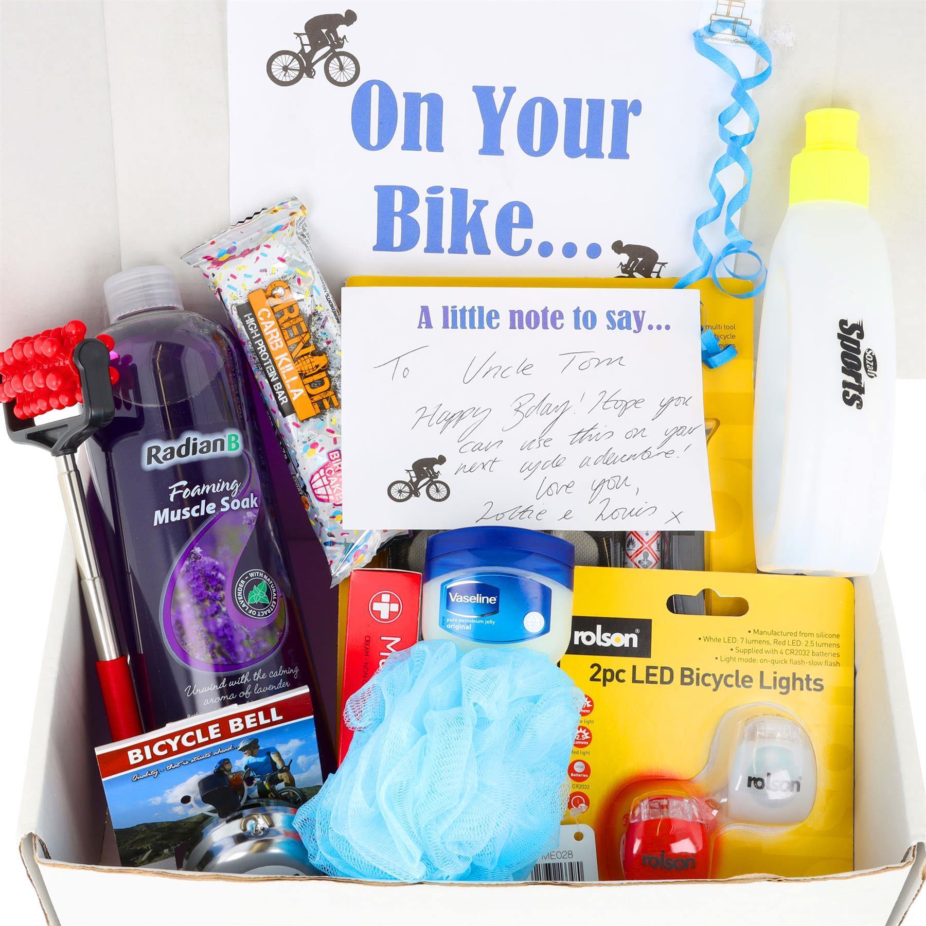 Cyclist Bath Relax Set | Sports Gifts | Post Cycle Kit  - Always Looking Good -   