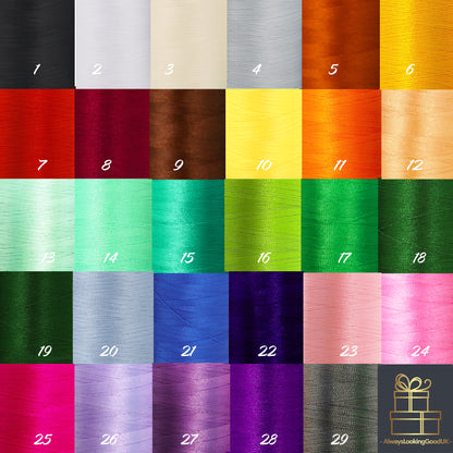 Personalised Embroidered Name Towel Bath or Hand Size  - Always Looking Good -   